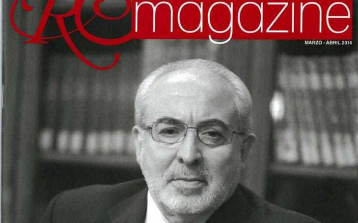 El presidente de la UCAM, Socio de Honor del Real Casino de Murcia