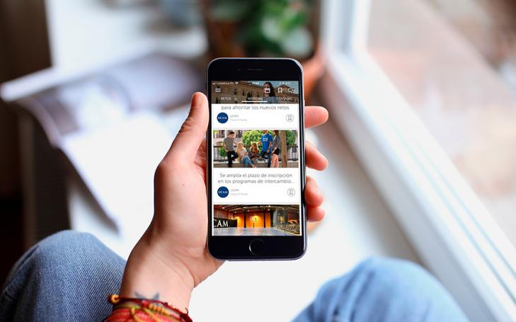 ‘UCAM App’: la Universidad en el móvil