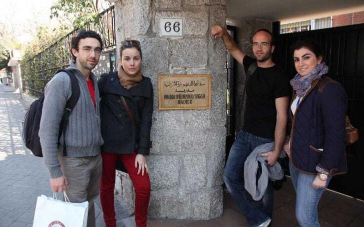 Un millar de alumnos de la UCAM visitan un total de 119 Embajadas en Madrid