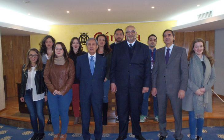 Alumnos del Máster de Acceso a la Abogacía conocen la Corte de Arbitraje de Murcia