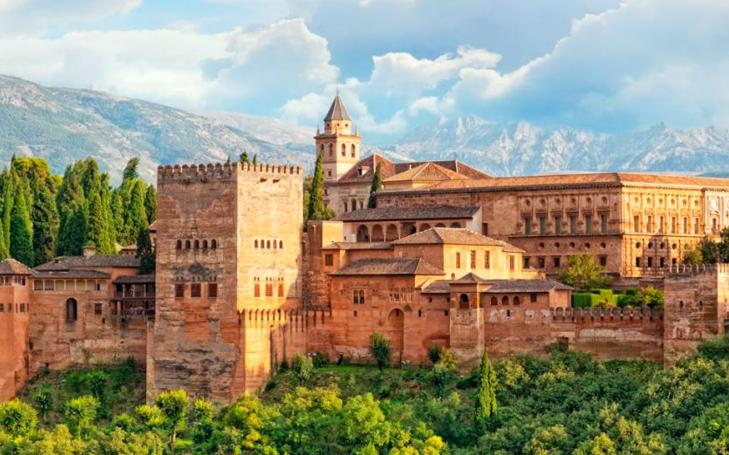 Paisaje de Granada España