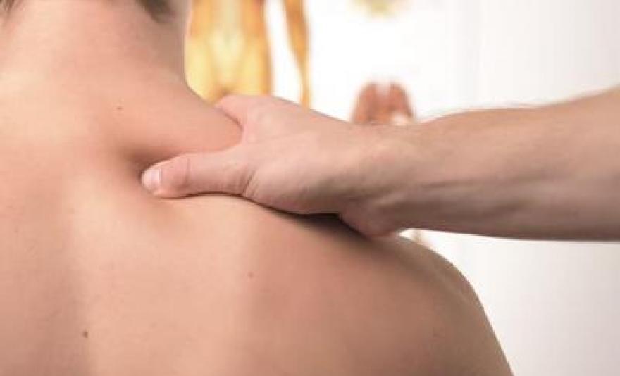 Masaje en la espalda