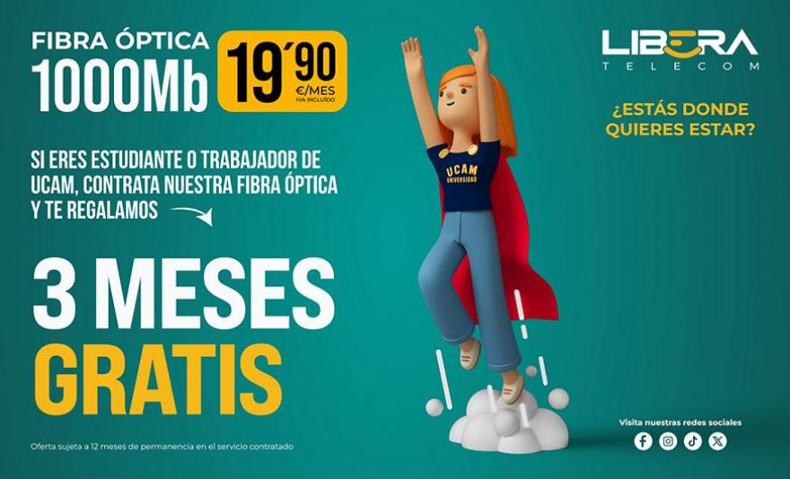 Oferta Libera Telecom UCAM