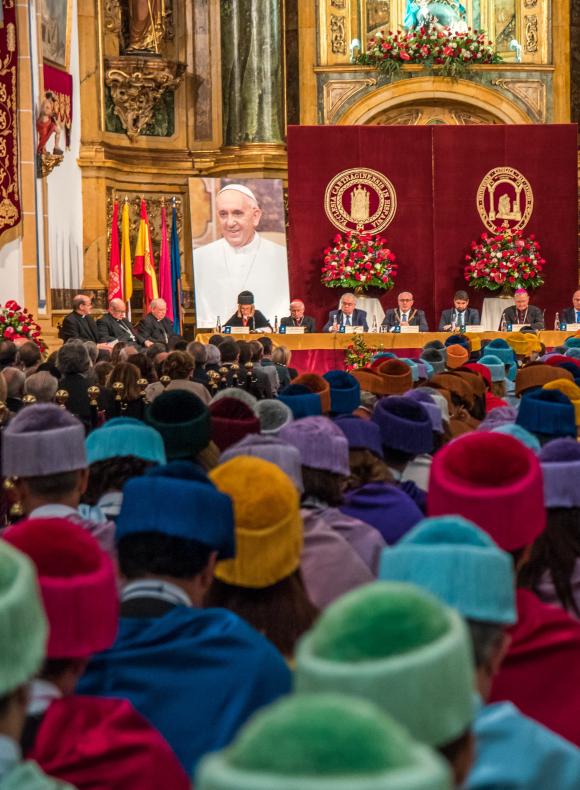 Acto académico en la UCAM