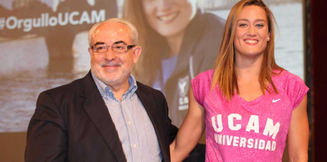 Mireia Belmonte: “La UCAM ya se ha convertido en mi casa”
