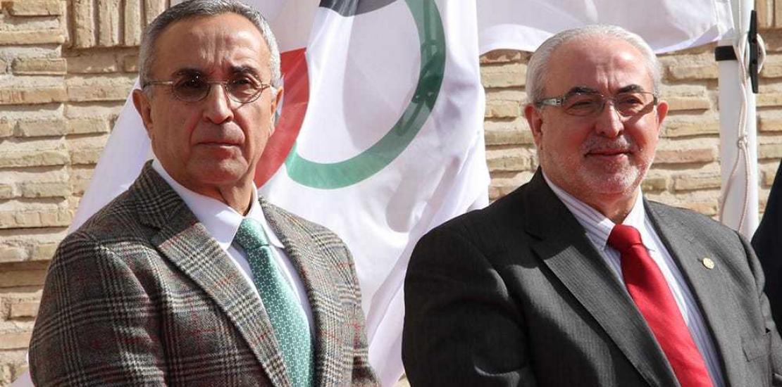 La bandera olímpica ya ondea en la UCAM