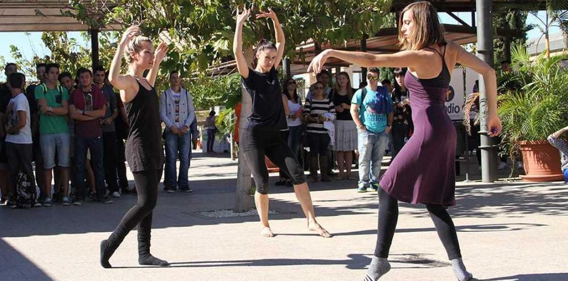 La Compañía de Danza de la UCAM participa en la Semana Informativa Universitaria
