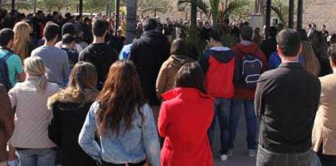 La UCAM recuerda a las víctimas del 11M