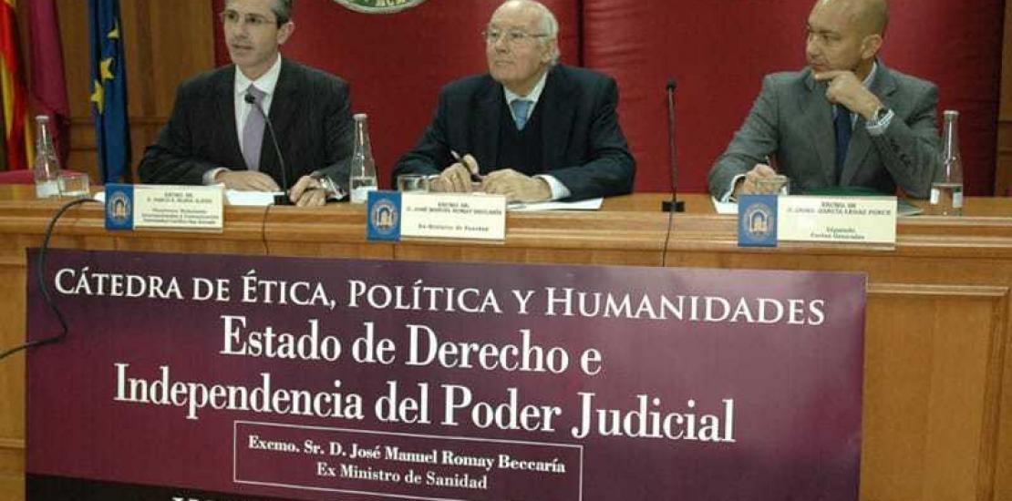 “El pilar del Estado de Derecho es la independencia de los jueces”