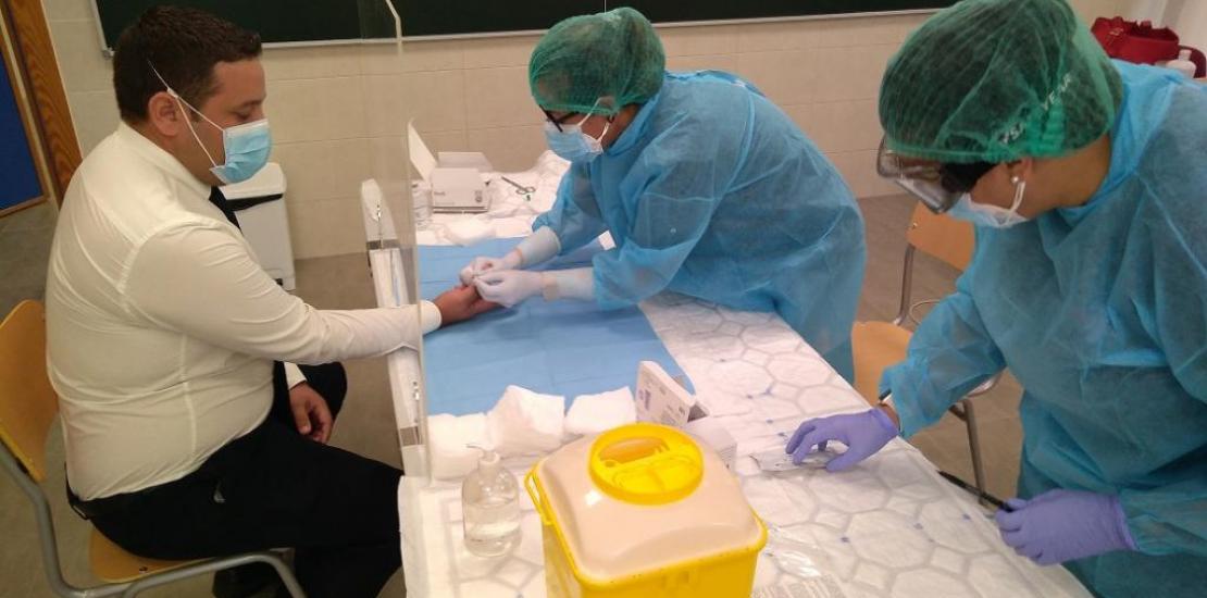 Los trabajadores de la UCAM se han realizado las pruebas del COVID19