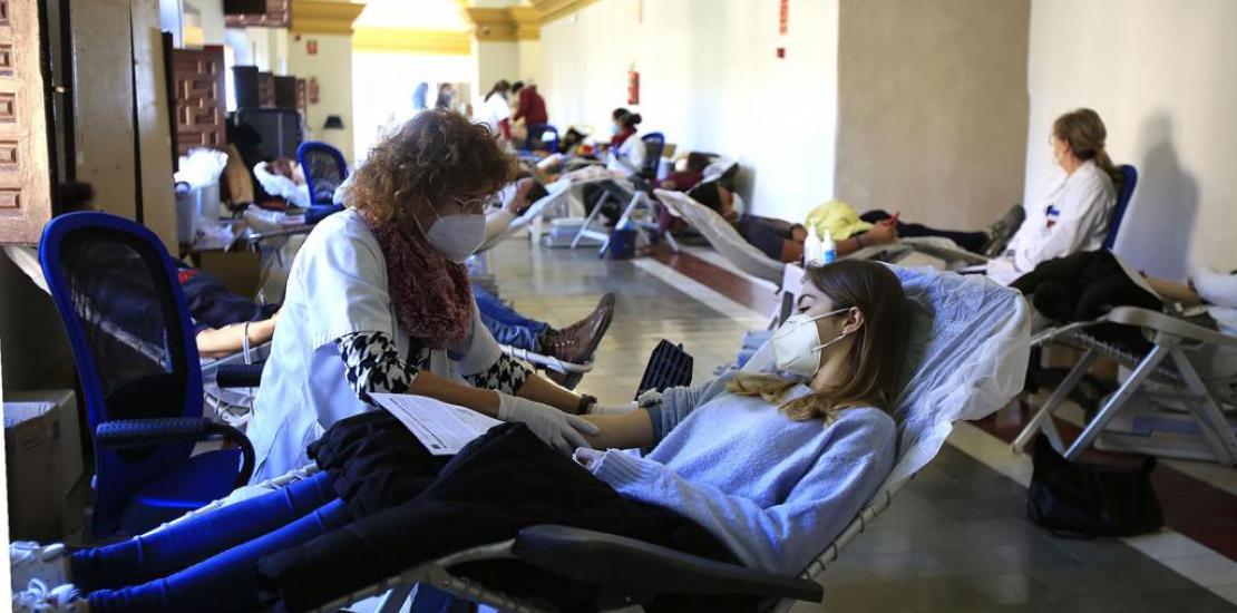 Campaña de hemodonación en el Campus de Los Jerónimos