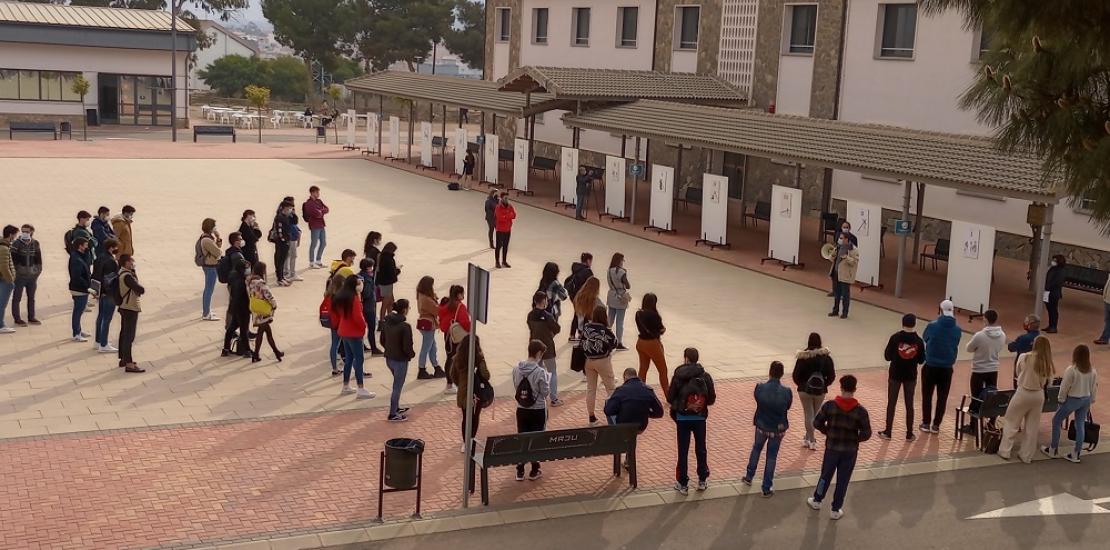 Los estudiantes de UCAM Cartagena participaron en el taller sobre el vía crucis