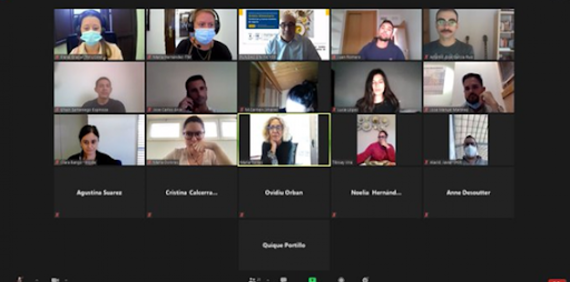 Imagen de la presentación del programa en modalidad virtual.