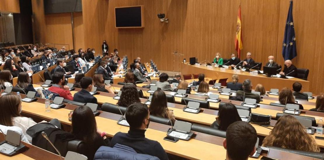 Imagen del acto celebrado en el Salón Ernest Lluch del Congreso de los Diputados por la defensa de los pueblos indígenas y la evangelización