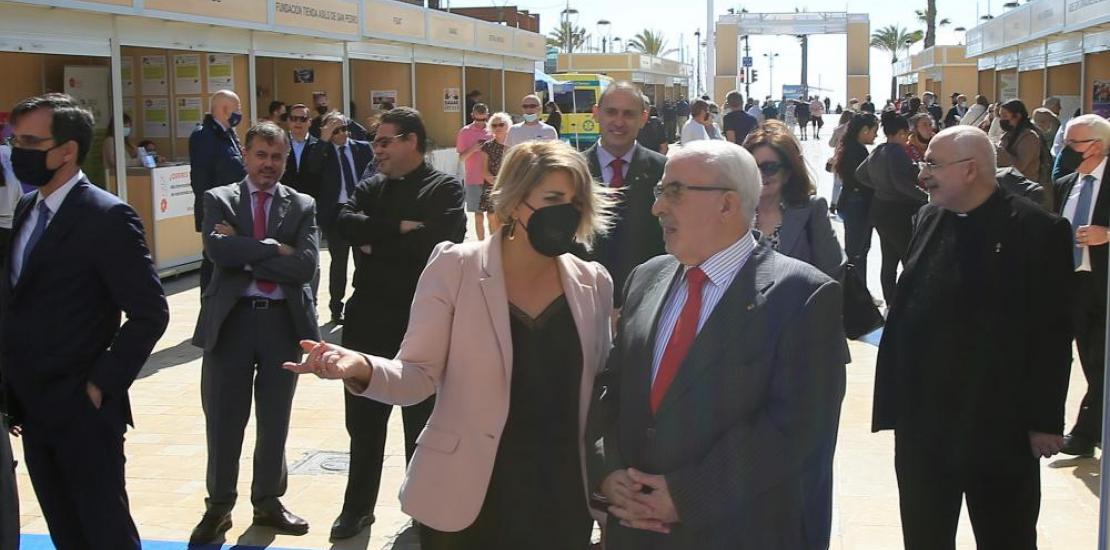El presidente de la UCAM y la alcaldesa de Cartagena inauguraron el evento