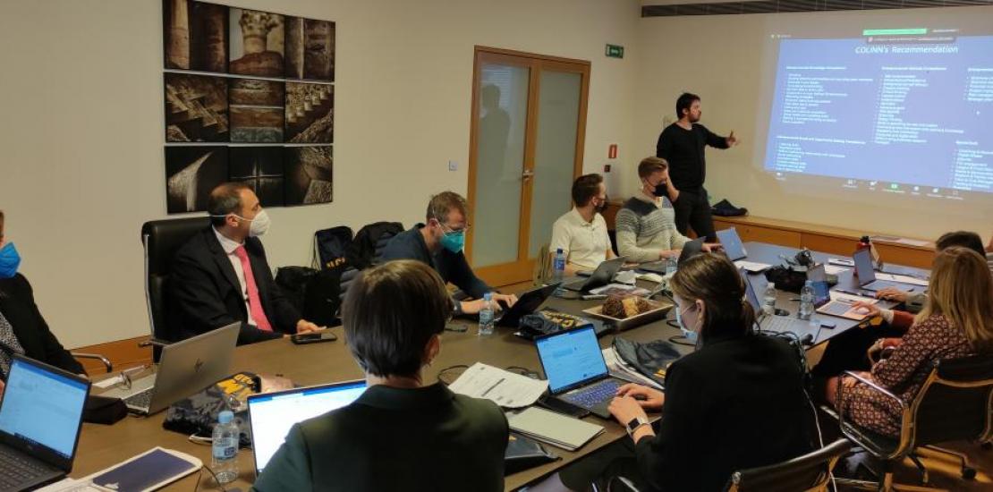 La reunión transnacional se realizó en el Museo del Teatro Romano