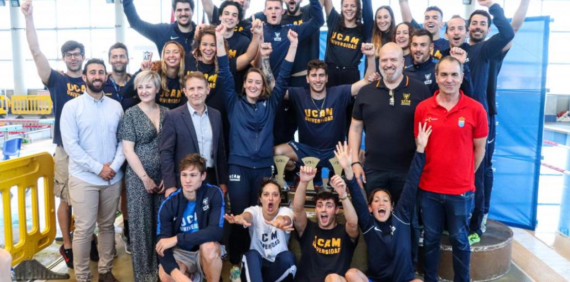 El equipo de natación consiguió 60 medallas