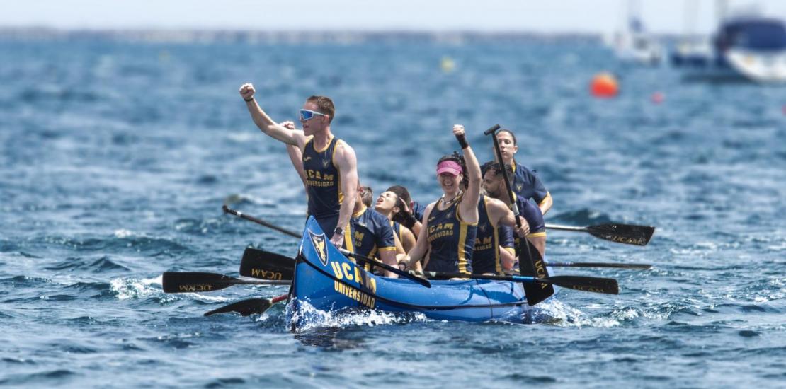 La UCAM ha vuelto a imponerse en la Regata Interuniversitaria disputada en el Mar Menor