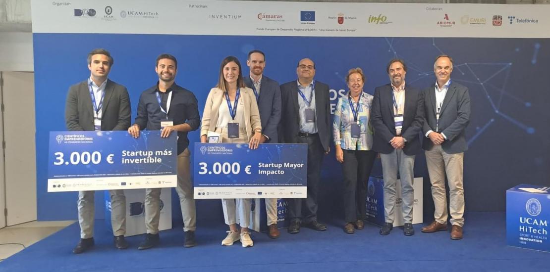 Entrega de premios Congreso Científicos Emprendedores