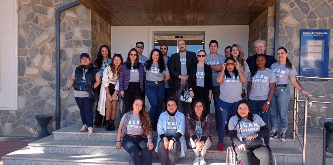 Delegados de Latinoamérica visitan UCAM Cartagena