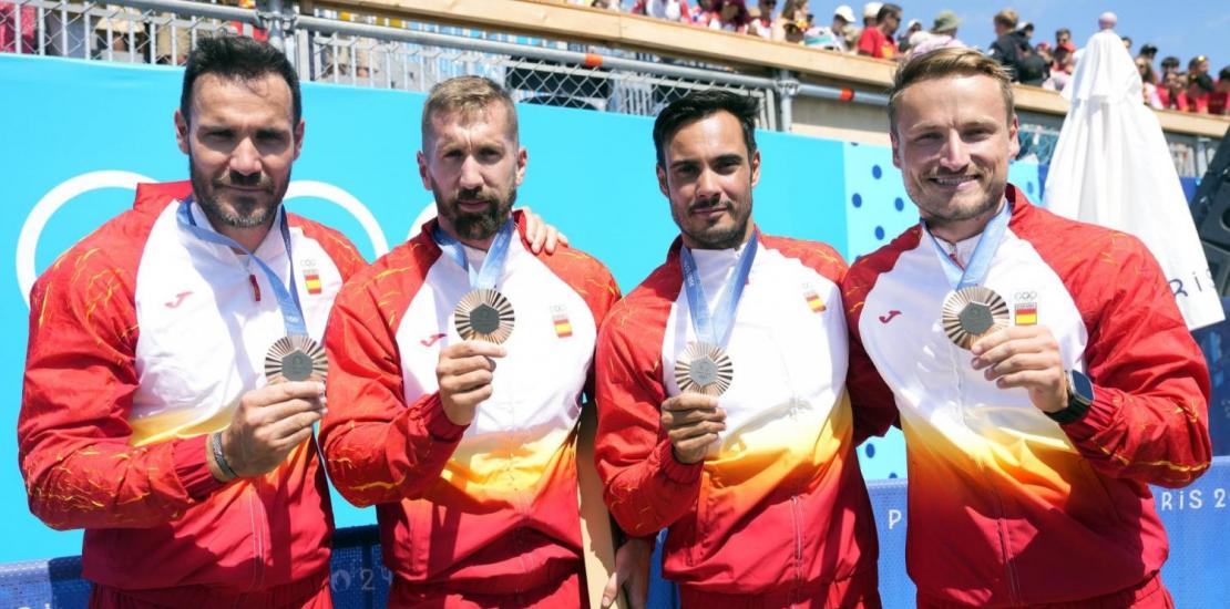 K4 España bronce Paris 2024