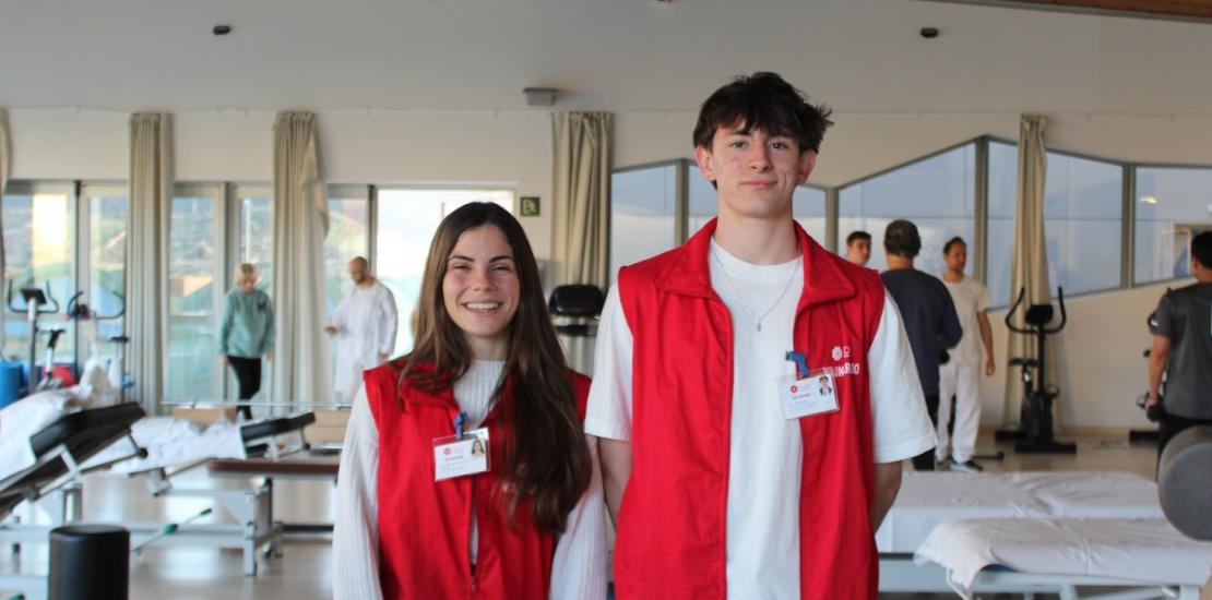 Voluntarios, Hospital Santa Lucía, Fisioterapia