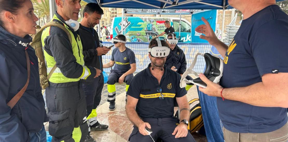 Bomberos, Rescate, Realidad Virtual