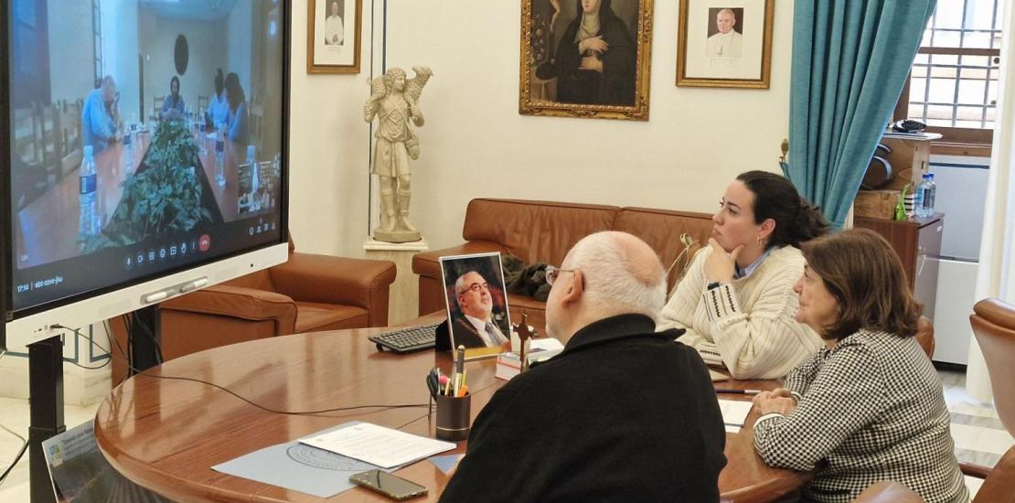 Reunión UCAM Universidad La Habana