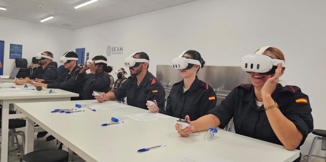 Militares, Realidad virtual, Formación