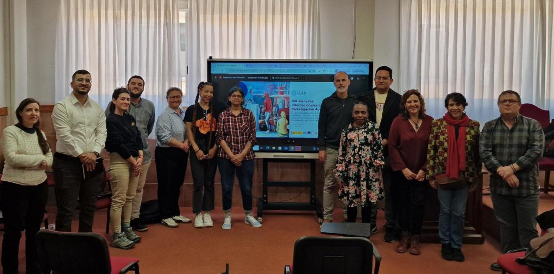 Algunos de los ponentes de las VIII Jornadas Internacionales de Investigación-Acción