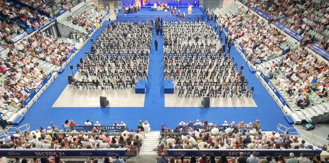La UCAM ha graduado estos días a cerca de 3.000 estudiantes, en nueve ceremonias celebradas en Murcia y Cartagena.