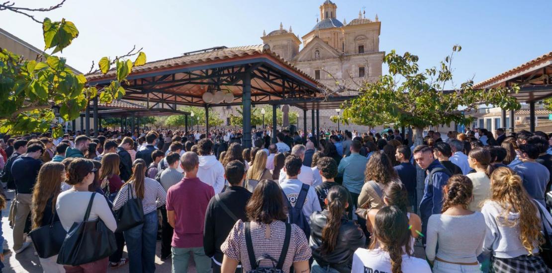 Los Jerónimos minuto de silencio