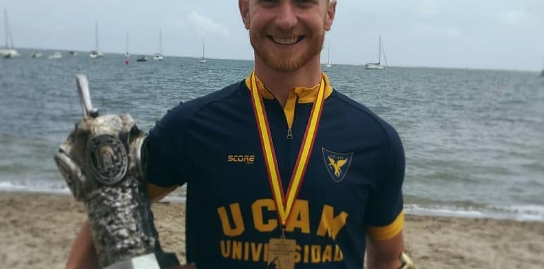 Un alumno de la UCAM será el embajador del COE en los Juegos Olímpicos de la Juventud