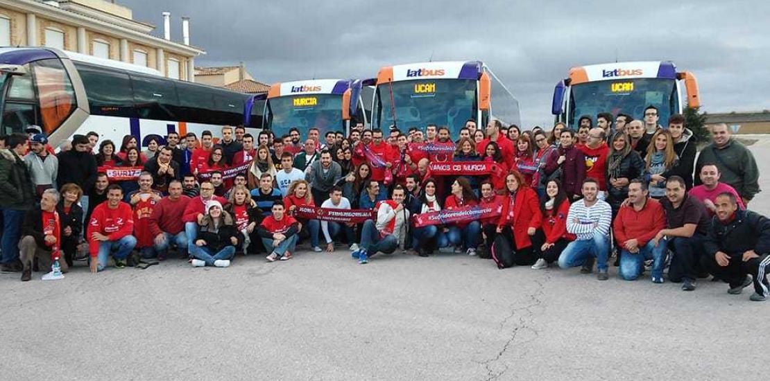 Viajes para los aficionados del UCAM Murcia CB y del UCAM Murcia CF