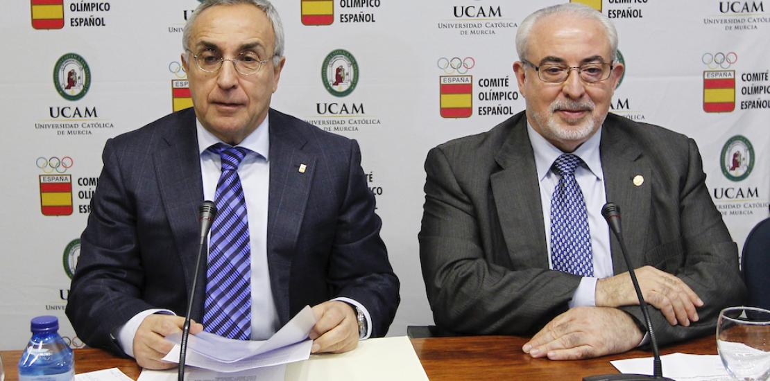 El Comité Olímpico Español y la UCAM garantizan la plena vigencia de su alianza