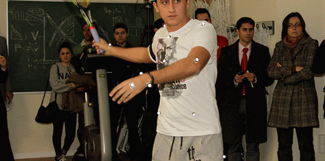 Nico Almagro se pone a punto en el Centro de Investigación en Alto Rendimiento de la UCAM