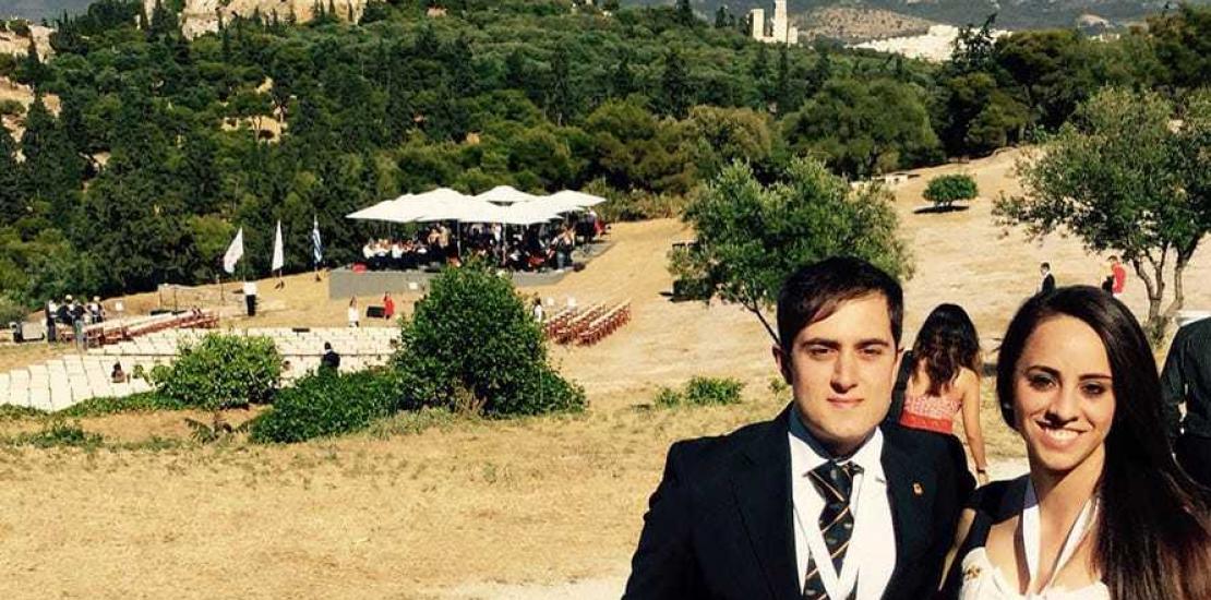 Dos alumnos de la UCAM representan a España en la 55ª Sesión de la Academia Olímpica Internacional