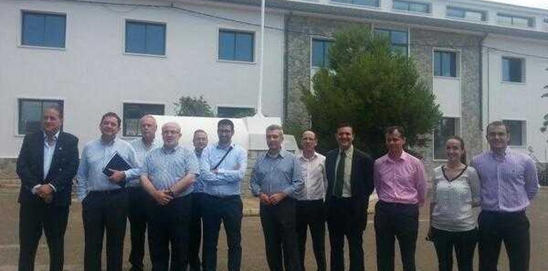 José Luis Mendoza visita las obras del Campus de Cartagena