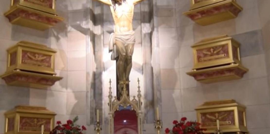 José Luis Mendoza participa en los actos de inhumación de las reliquias de los siete beatos mártires de la Familia Vicenciana