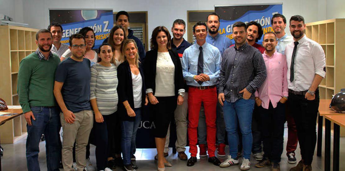 Jóvenes inscritos en Garantía Juvenil dan forma a sus proyectos empresariales con la UCAM