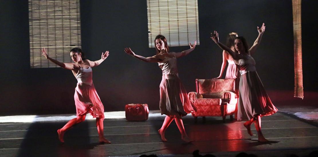 La Compañía de Danza de la UCAM representa con gran éxito la obra ‘Invierno’