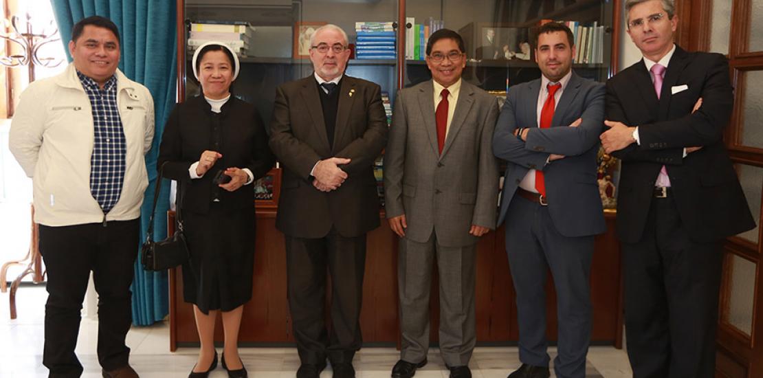 Adamson University (Filipinas) y la UCAM colaborarán en materia deportiva