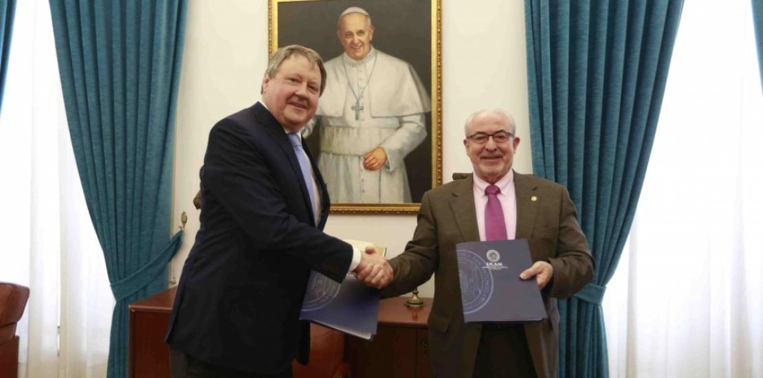 La UCAM firma un nuevo acuerdo con EU Business School