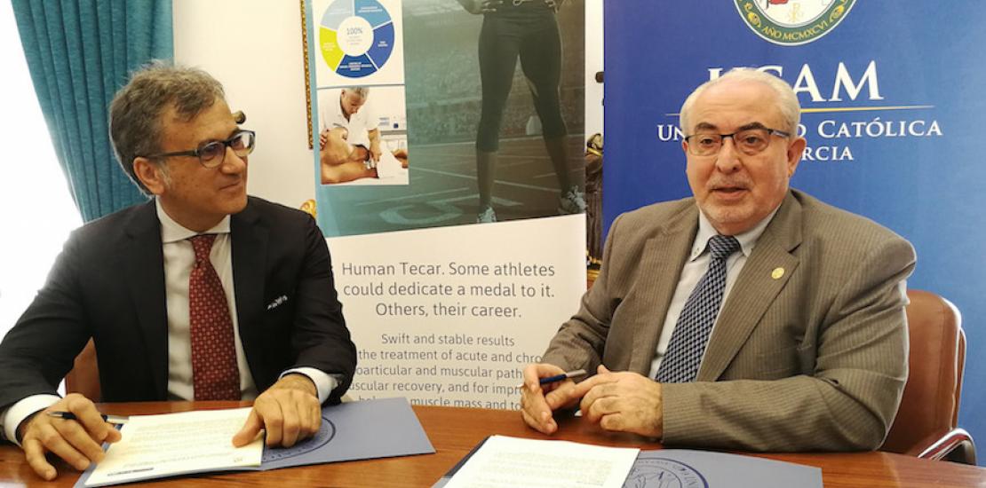 La UCAM, primera universidad de España que trabajará con la tecnología de ‘Human Tecar’