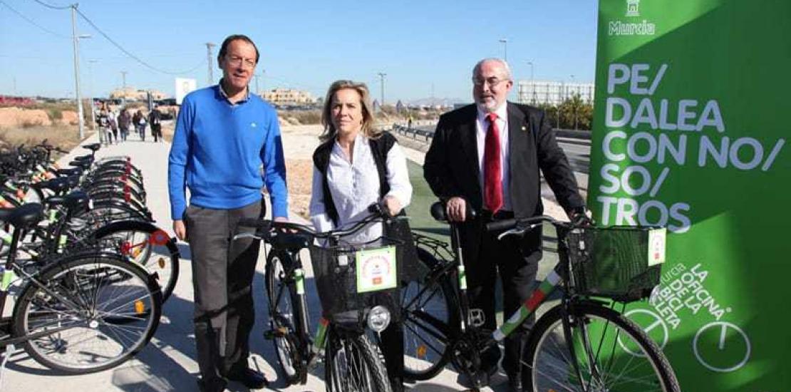 El Carril Bici llega a la UCAM