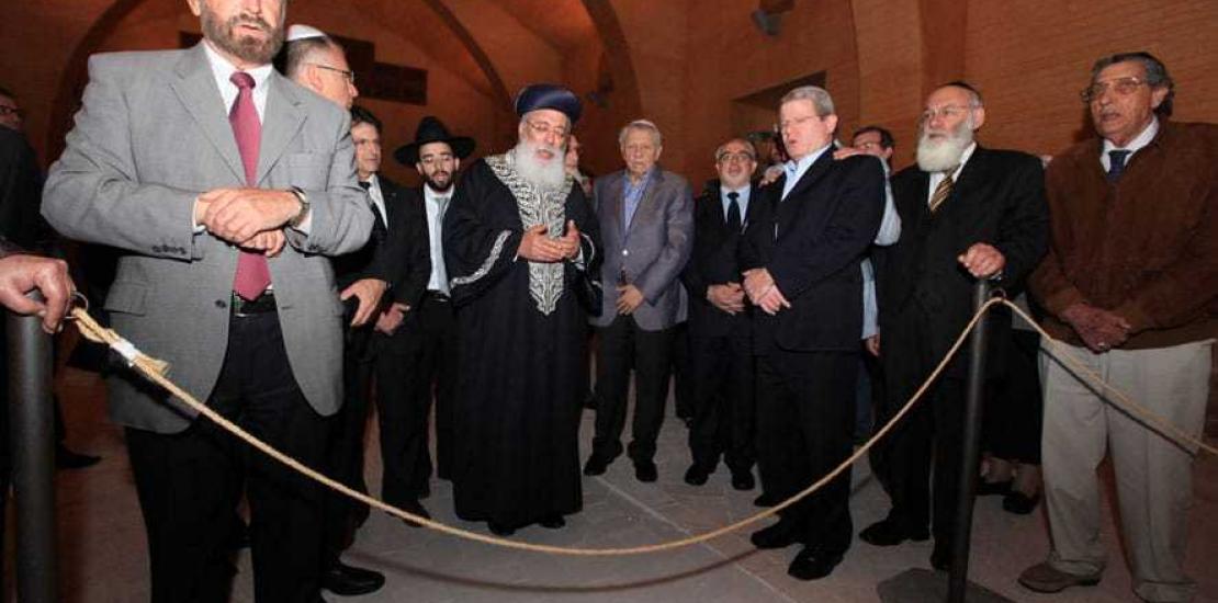 El Gran Rabino Sefardita de Israel visita la Sinagoga de Lorca