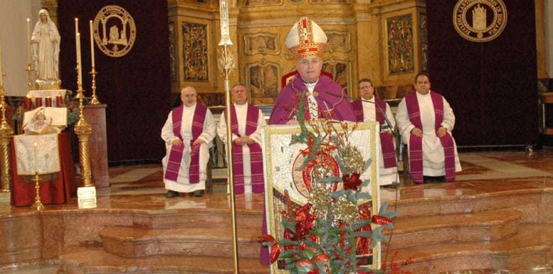 El obispo de la Diócesis de Cartagena pronuncia el Pregón de Navidad de la Universidad