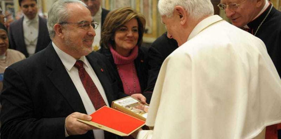 El Papa mantiene un encuentro con el Presidente de la UCAM