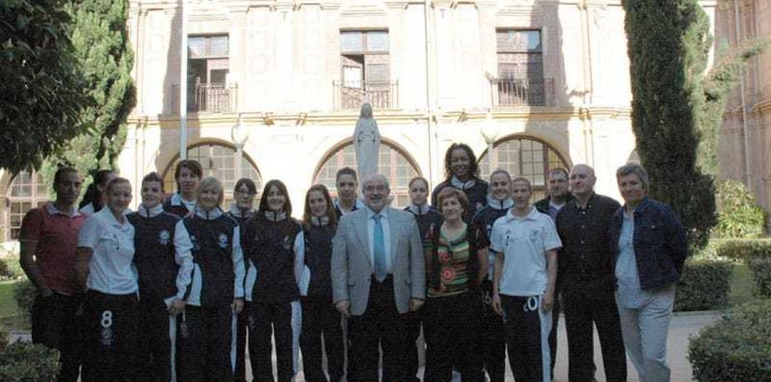 El UCAM Balonmano Murcia presenta su equipo