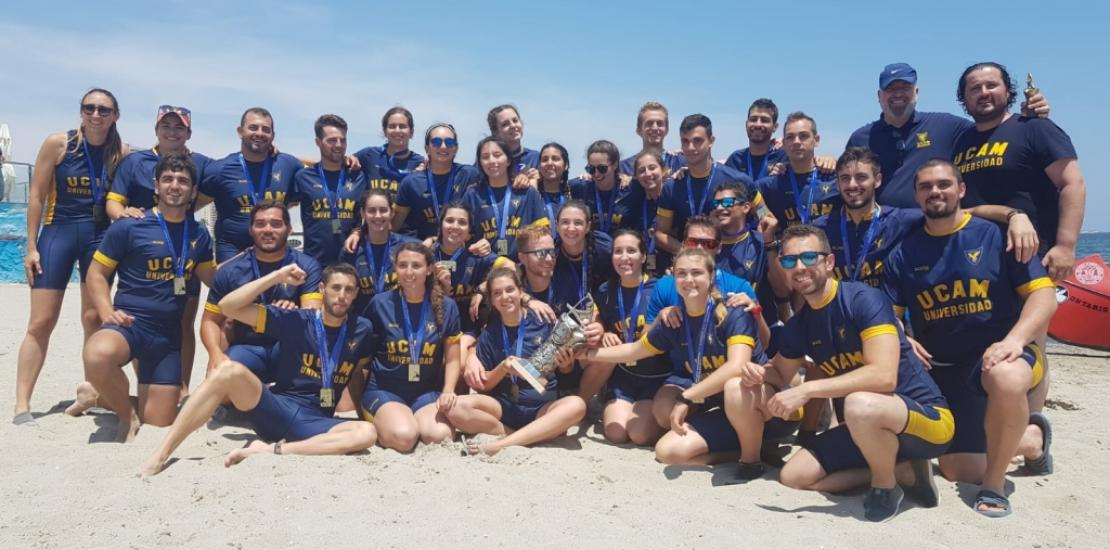 La UCAM revalida su título en la Regata Interuniversitaria por cuarto año consecutivo